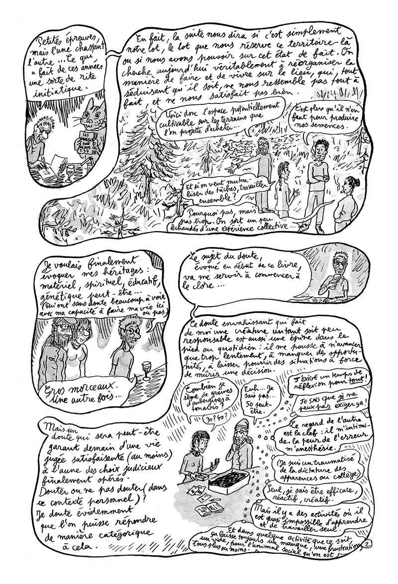 - AU BISTROT - Carnet de cambrousse- page 2