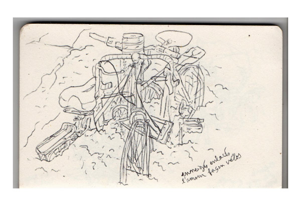 - L'hiver, les vélos- page 5