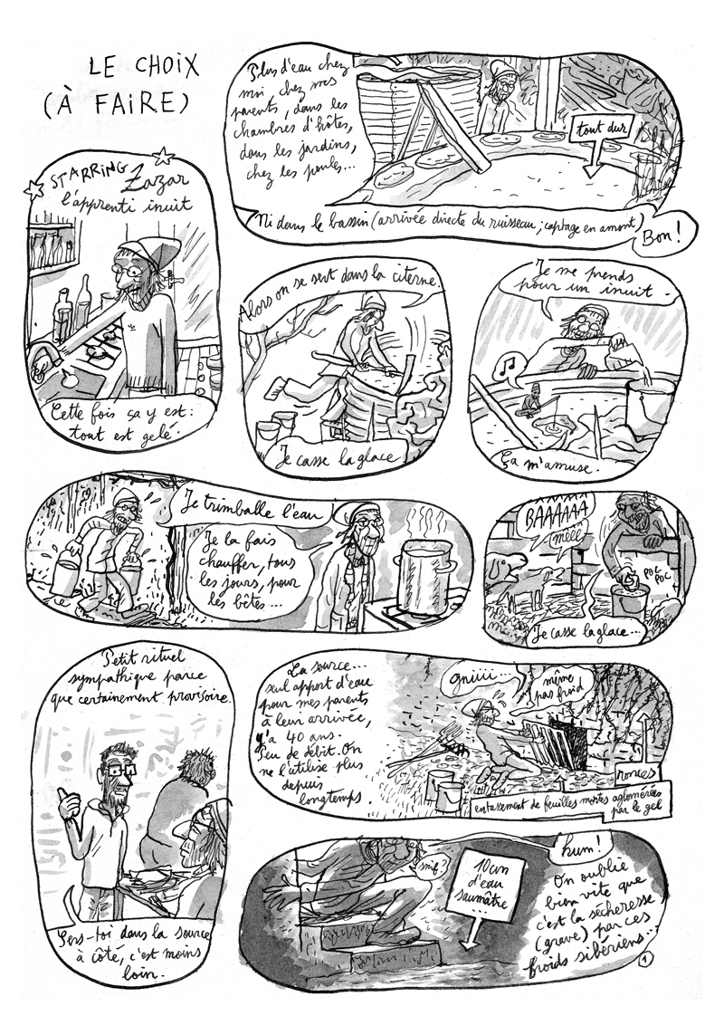 - LE BON SENS, précédé de LE CHOIX (À FAIRE) - Carnet de cambrousse- page 1