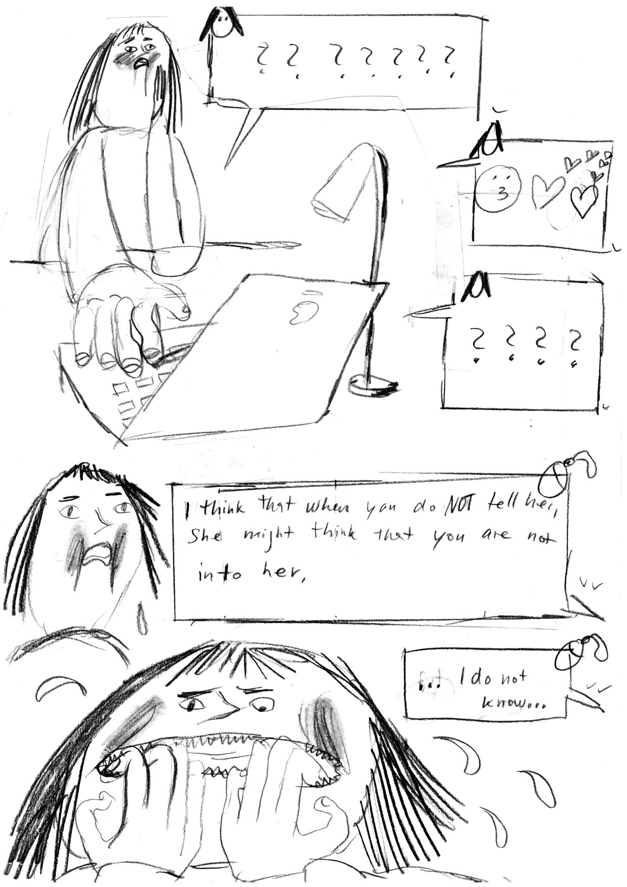 - TELL ME WHAT SHE TELLS YOU WHEN YOU TELL HER- page 5