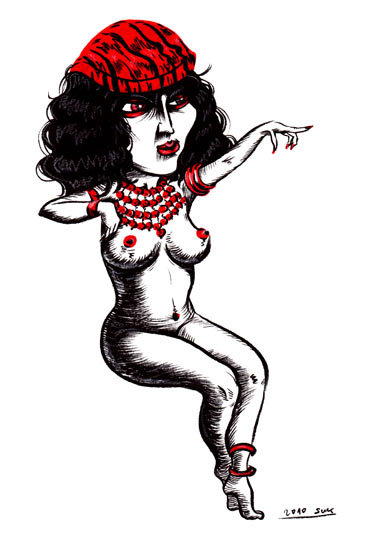 - Red pin-up (belles comme des camions)- page 114