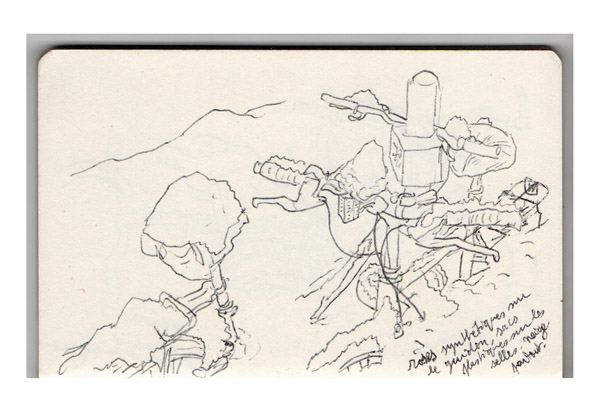 - L'hiver, les vélos- page 9