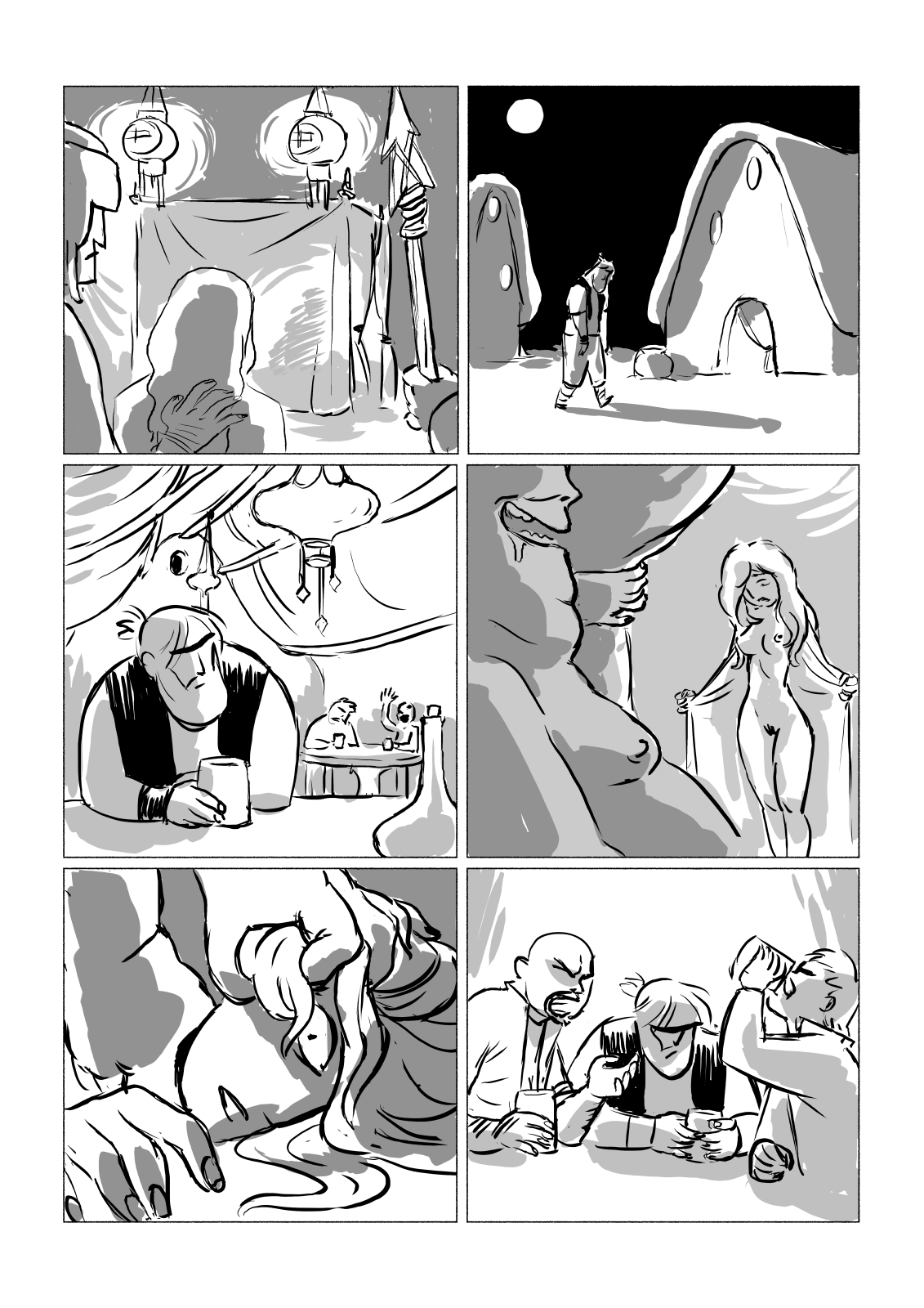 - En Double - Les Escargots et le pape.- page 7