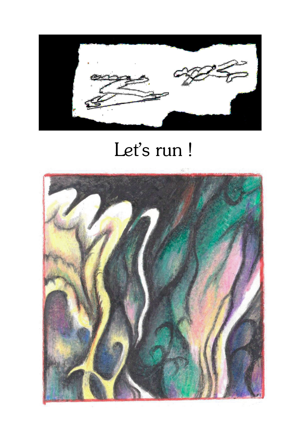 - Aux organes d'un éclair // organs of lightning- page 9