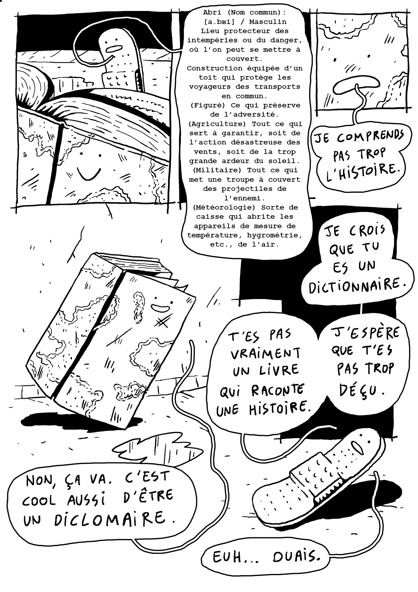 - Tranchant comme un pansement- page 10