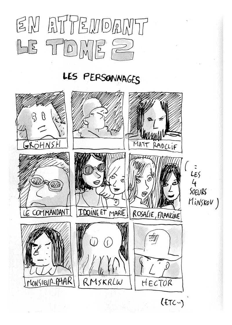 - En attendant le tome 2, deuxième carnet- page 4