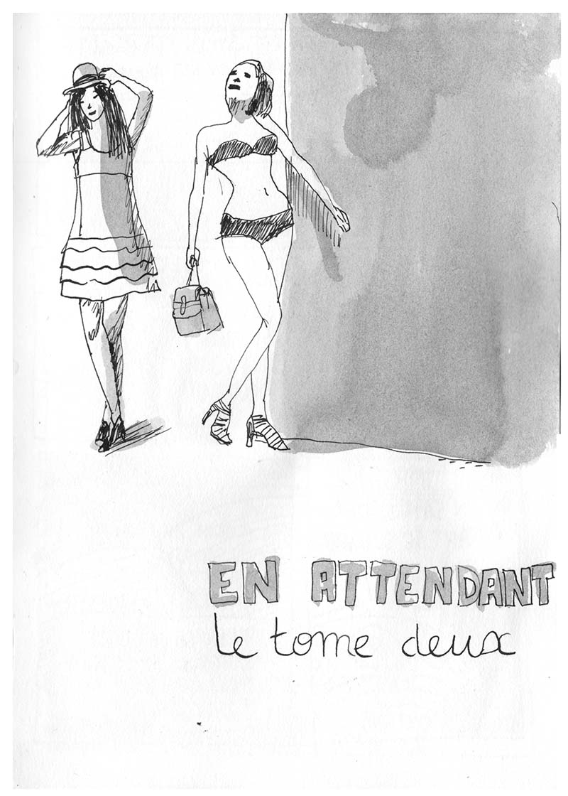 - En attendant le tome 2, deuxième carnet- page 73