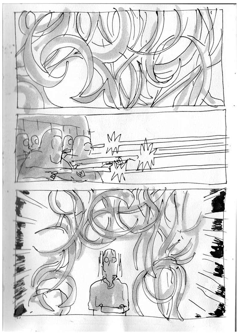 - En attendant le tome 2, deuxième carnet- page 99