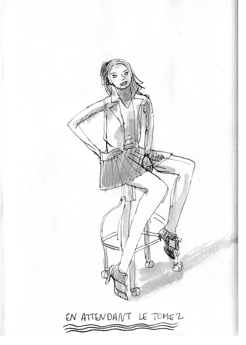 - En attendant le tome 2, deuxième carnet- page 104