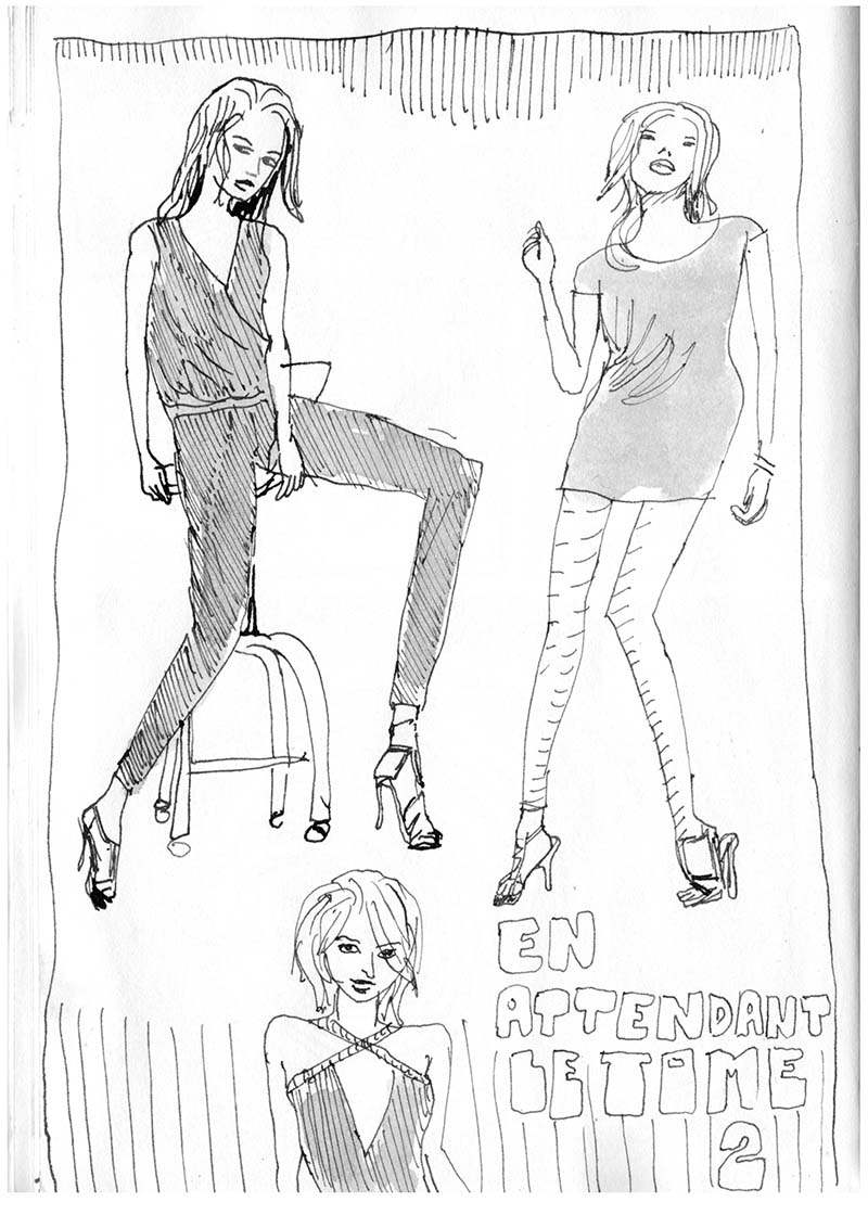 - En attendant le tome 2, deuxième carnet- page 116