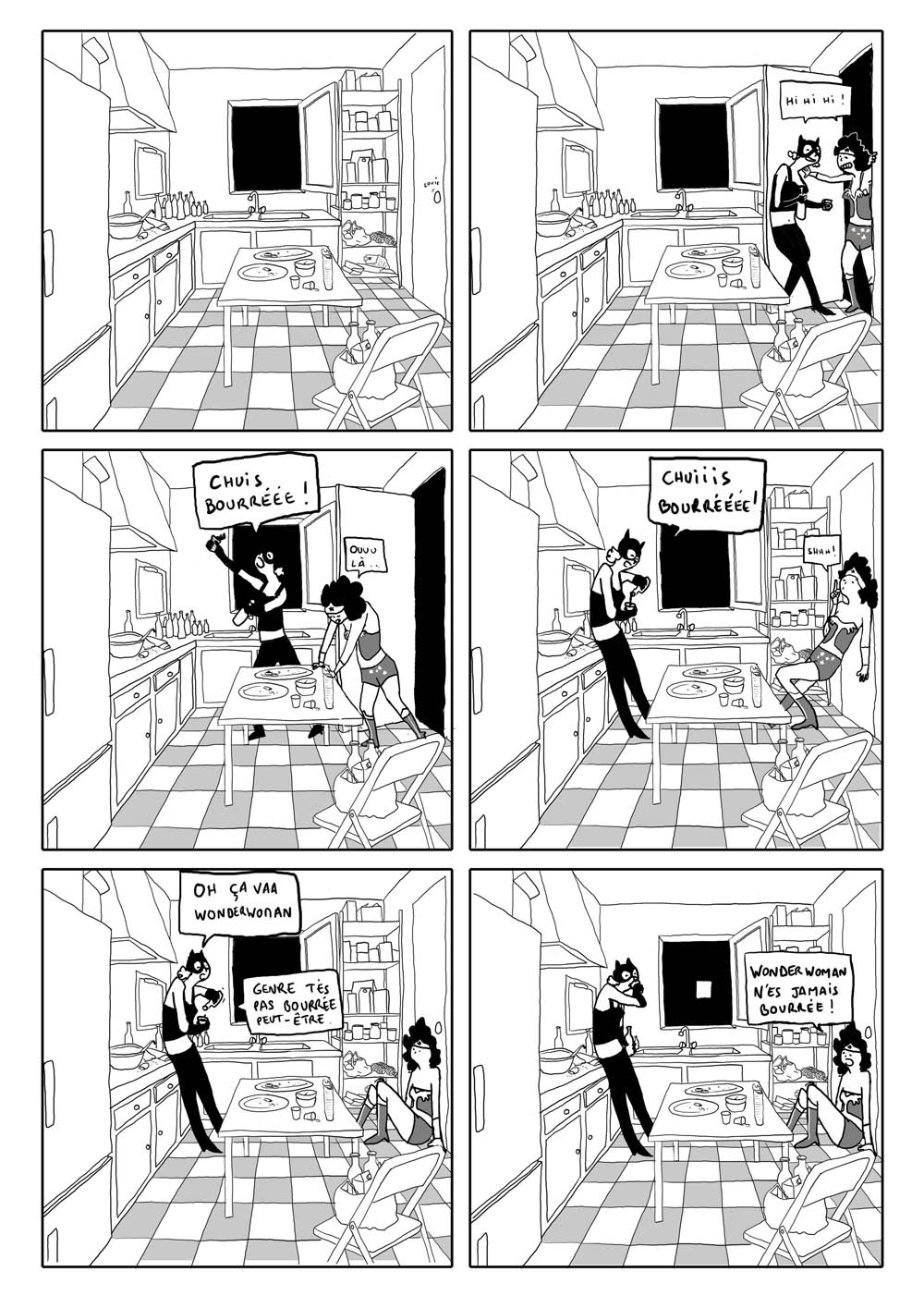 - HEROINES dans une cuisine- page 1