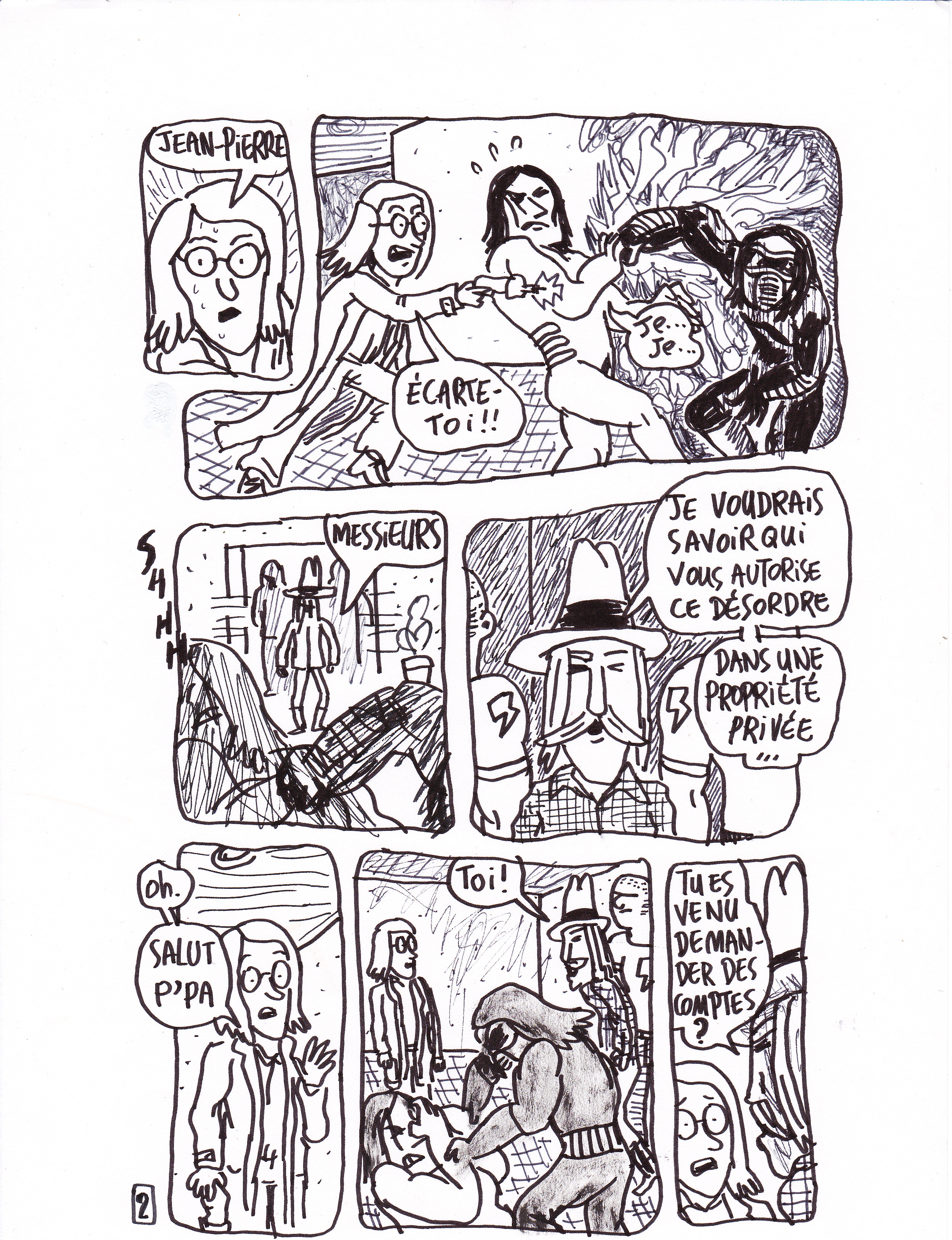 - nº7 : L'HOMME en NOIR- page 19