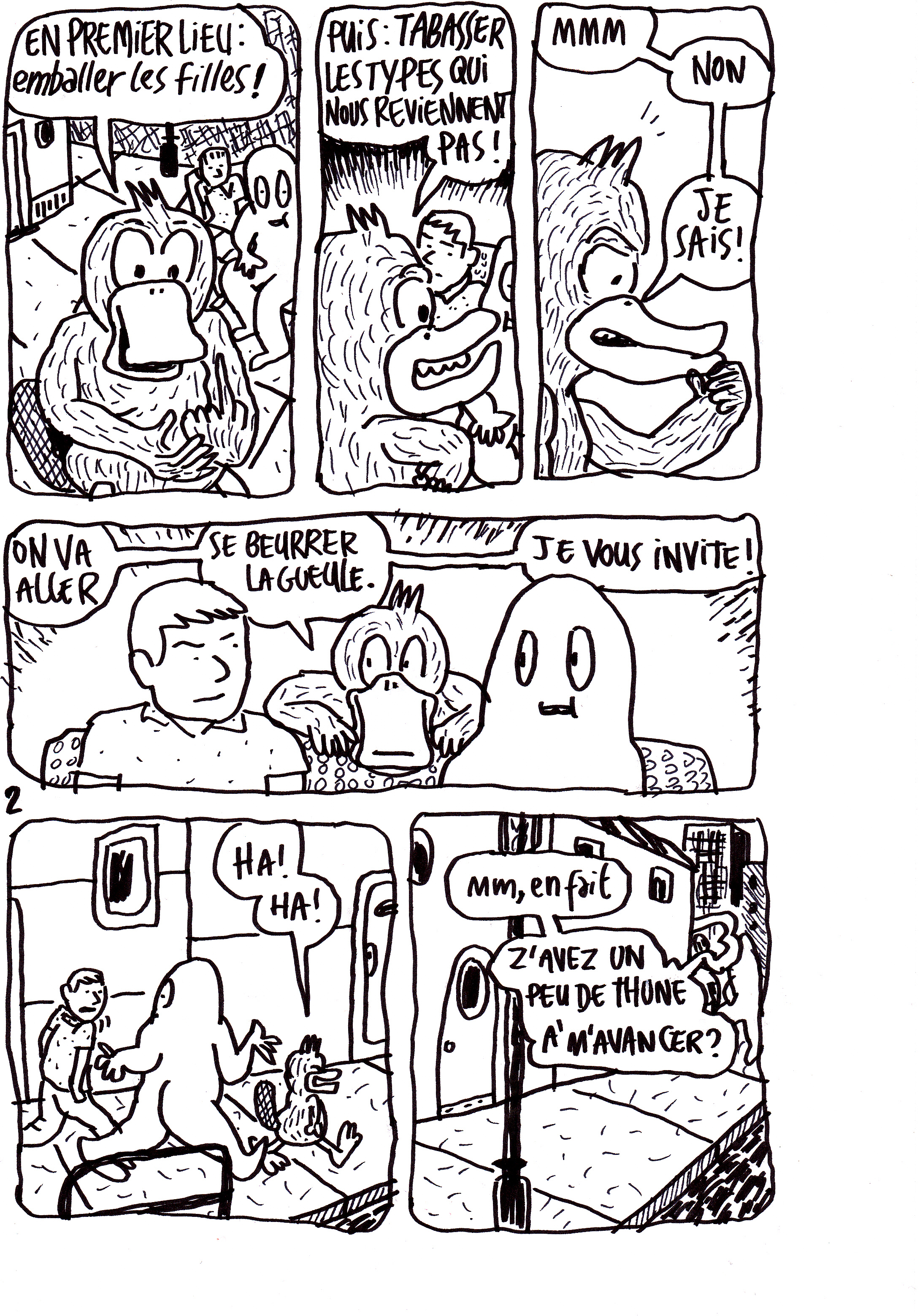 - nº7 : L'HOMME en NOIR- page 11