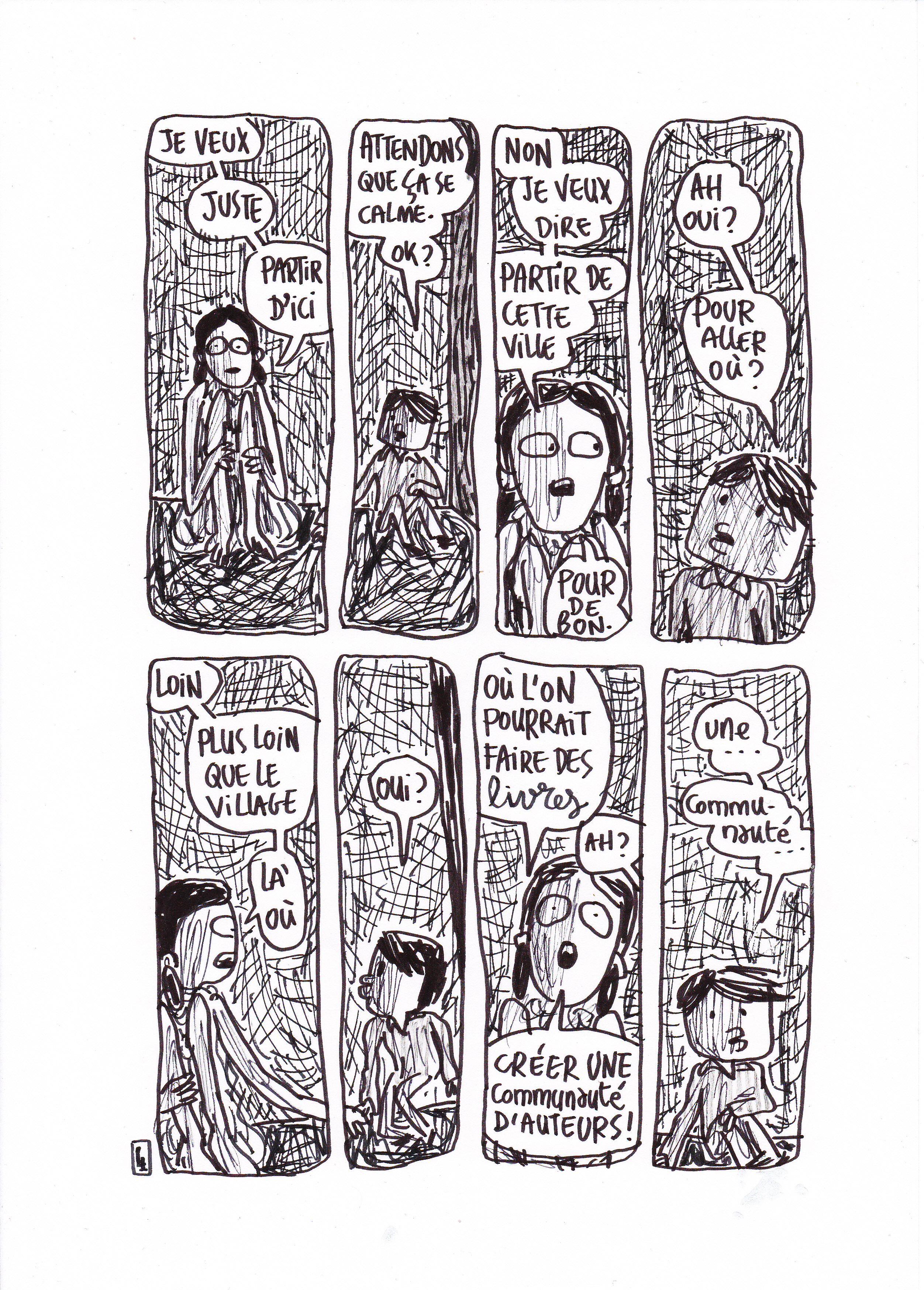 - nº7 : L'HOMME en NOIR- page 21