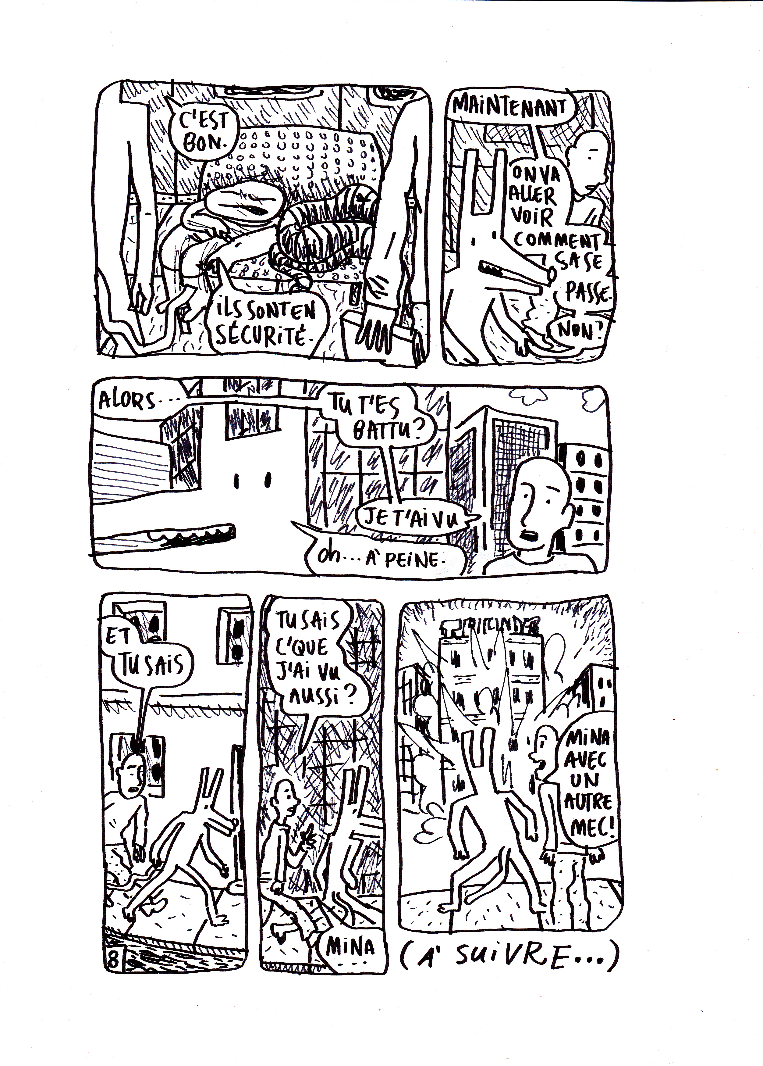 - nº7 : L'HOMME en NOIR- page 25