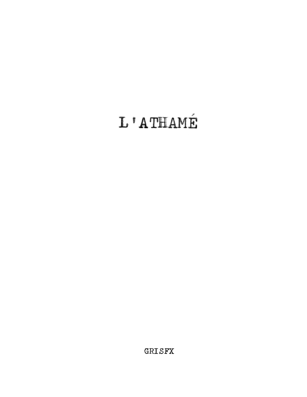 - L'Athamé- page 1