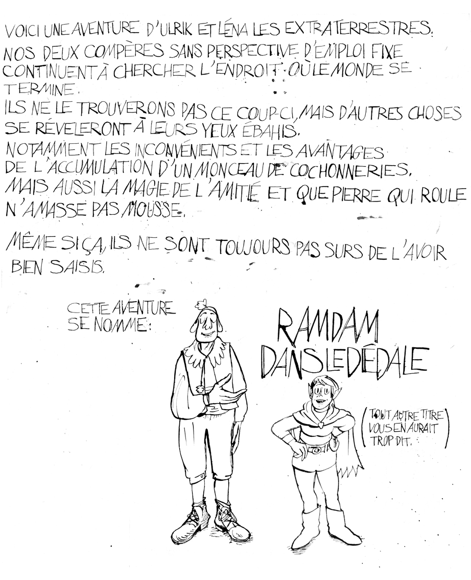 - Ramdam dans le dédale- page 1