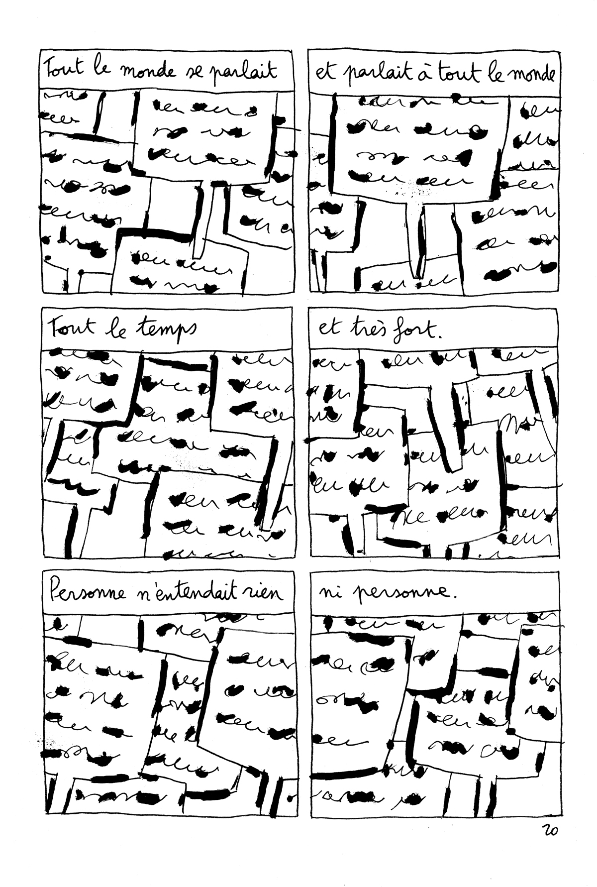 - Les gens qui parlent- page 20