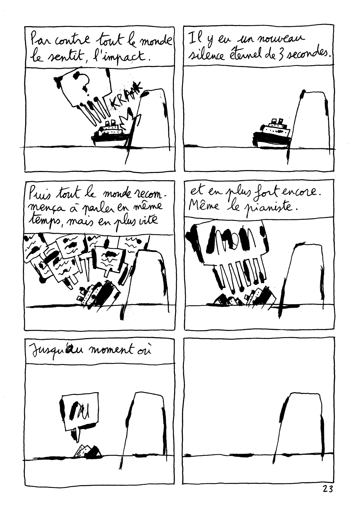 - Les gens qui parlent- page 23