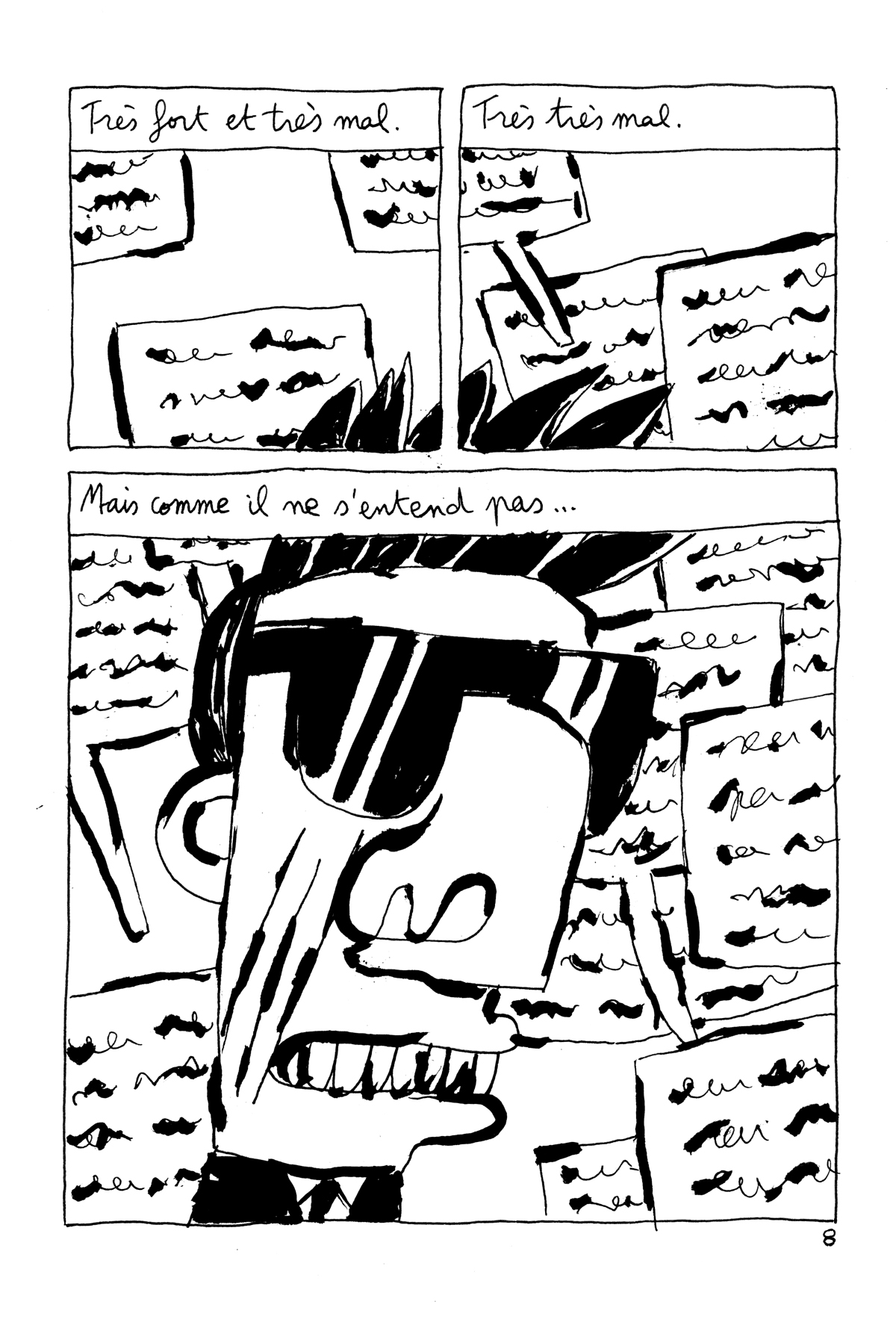 - Les gens qui parlent- page 8