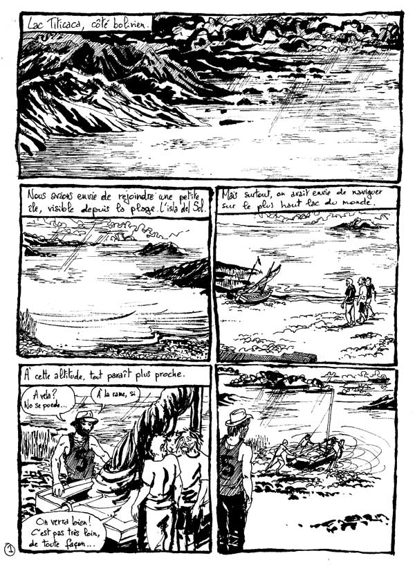 - le lac Titicaca- page 1