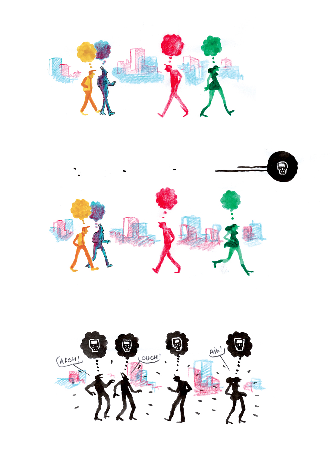 - Histoire improvisée, thème : Peurs et phobies.- page 5