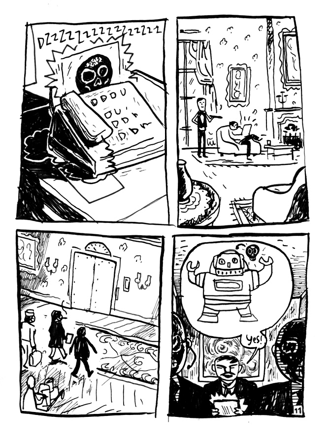 - Kill da robot- page 11