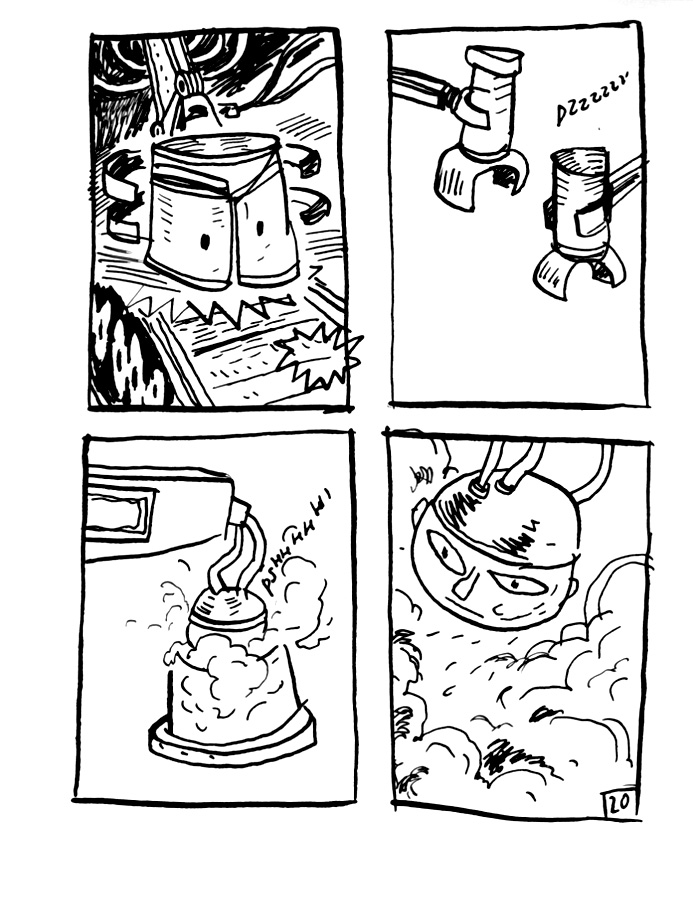 - Kill da robot- page 20