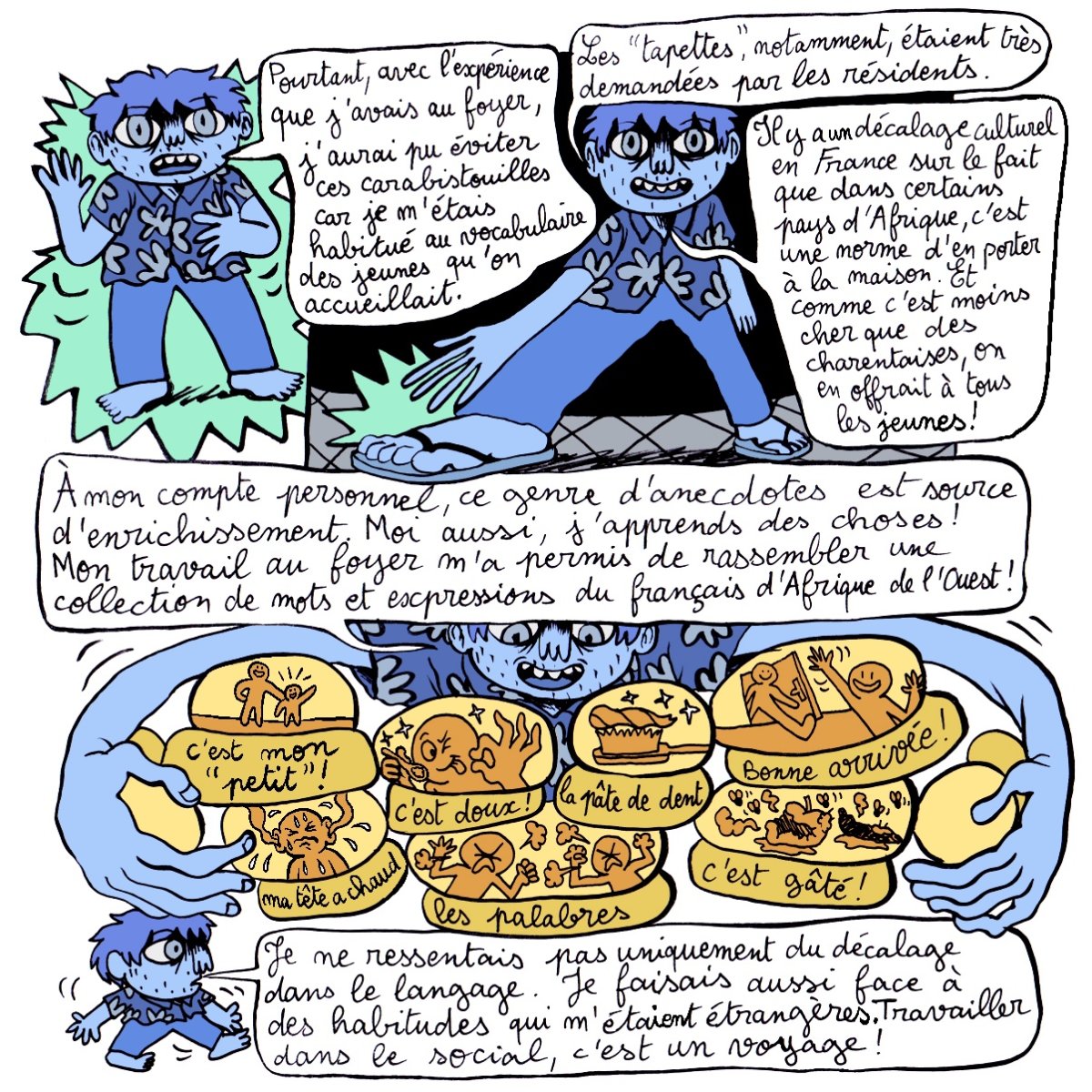 - Story Time (Sur mes expériences dans l'intervention sociale)- page 33