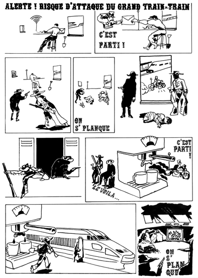 - l'attaque du grand train-train- page 1