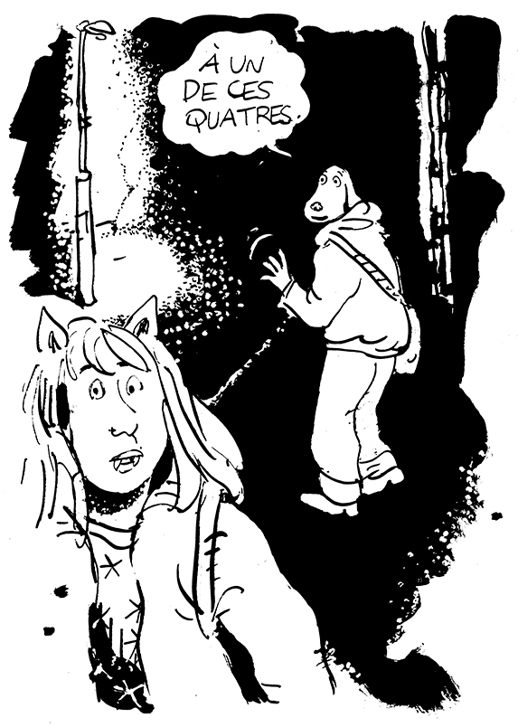 - Ne vous laissez pas attendrir par le Vampire.- page 33