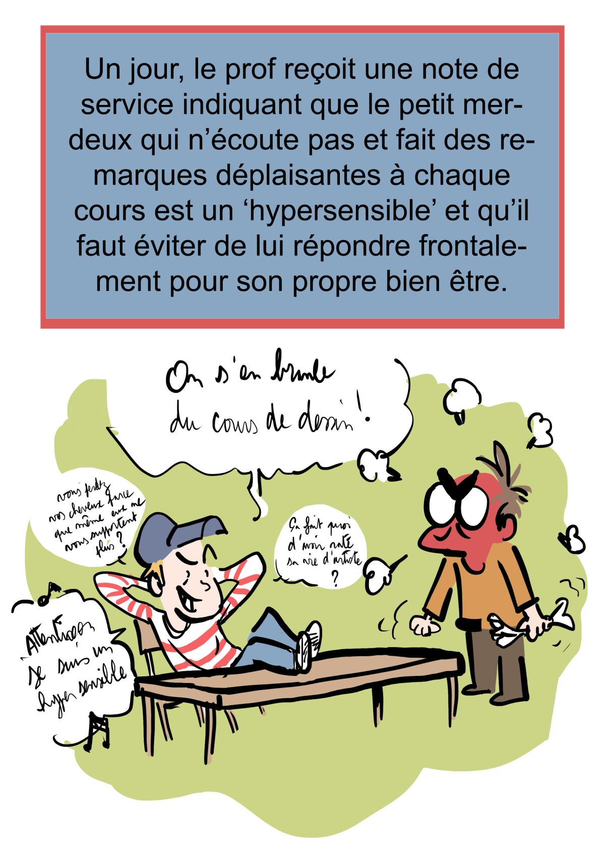 - Ma vie de prof (c'est un titre de merde, on est d'accord)- page 532