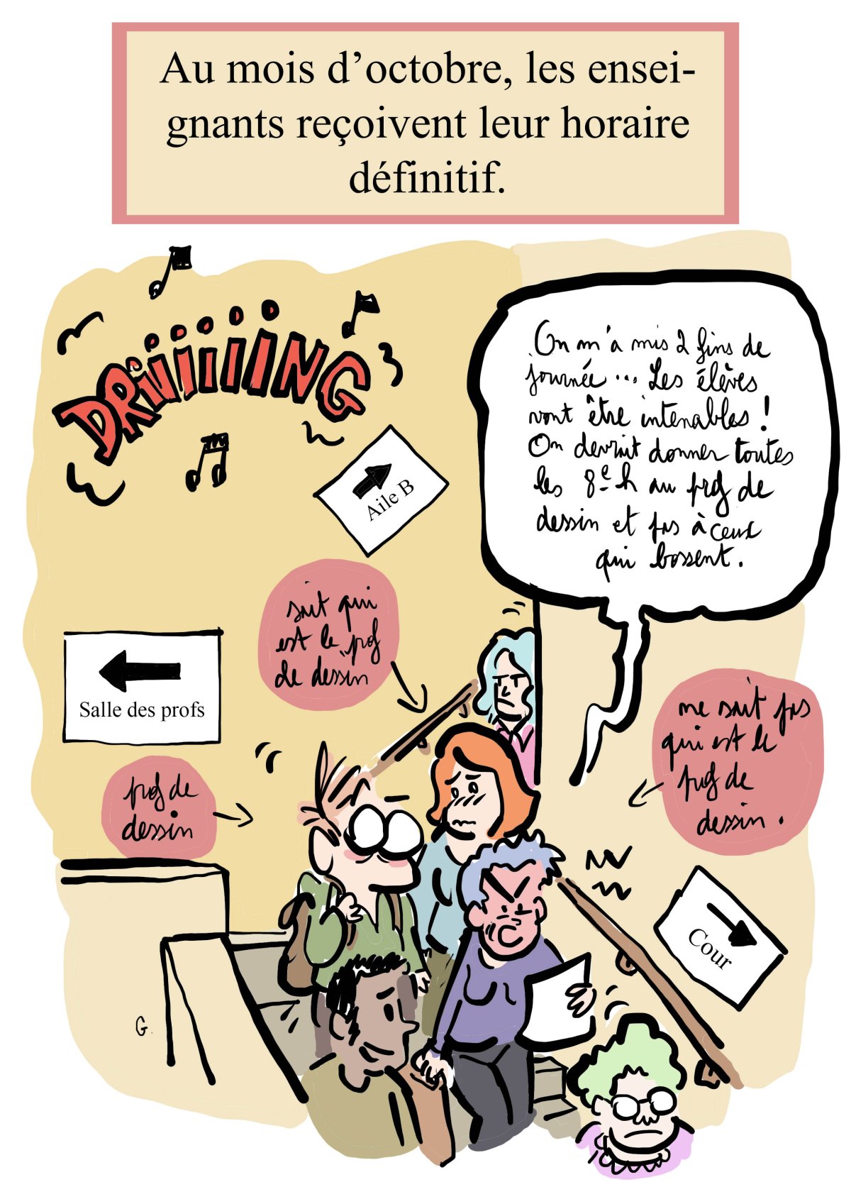 - Ma vie de prof (c'est un titre de merde, on est d'accord)- page 312