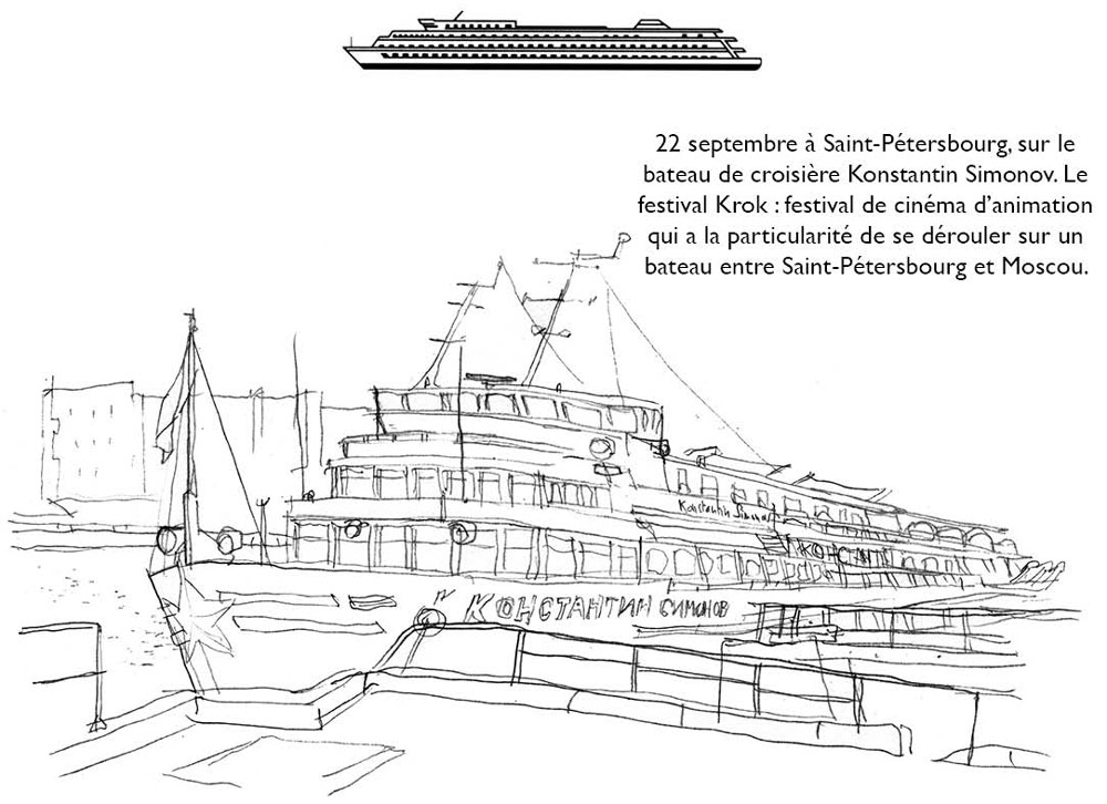 - Carnet russe / Russian diary- page 1