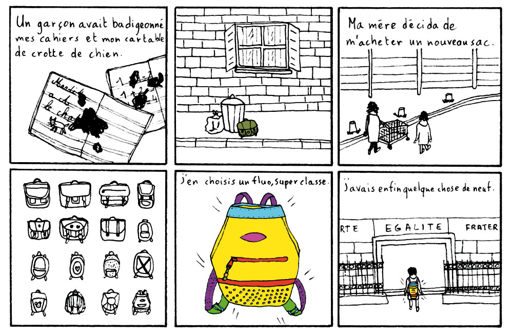 - Le cartable- page 4