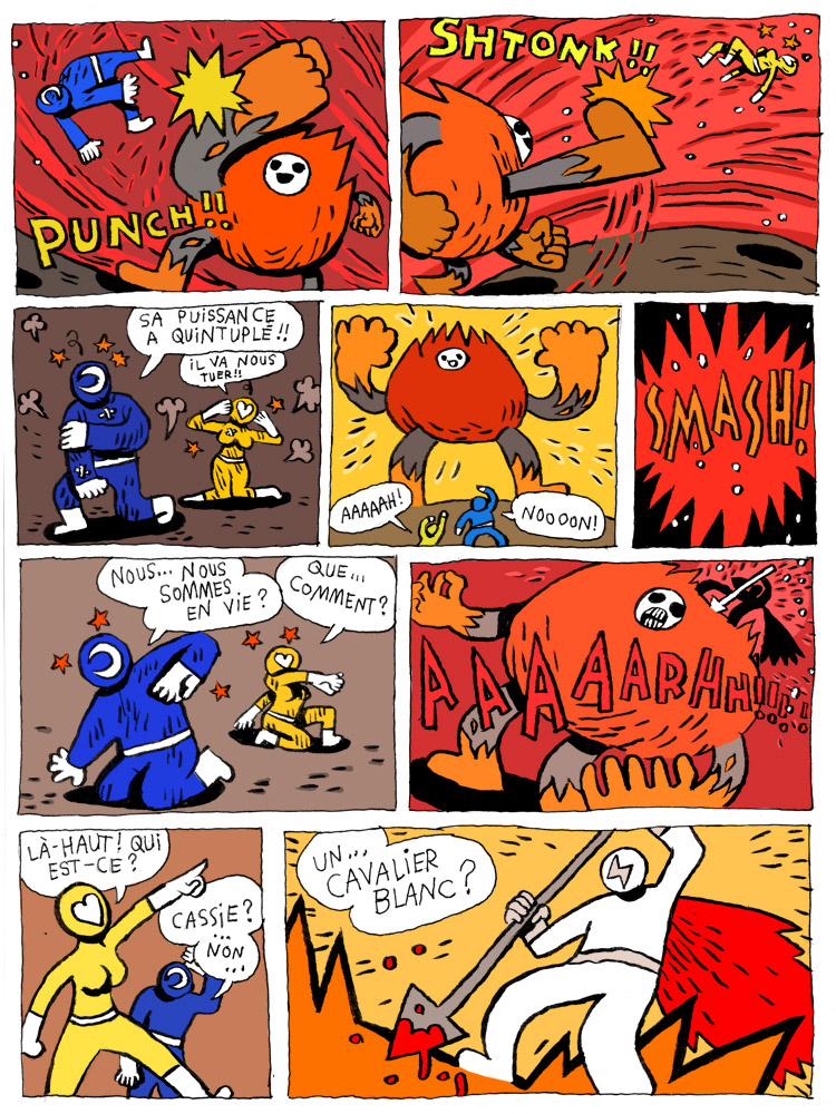 - Les Cavaliers du Ciel et le Monstre de Feu- page 10