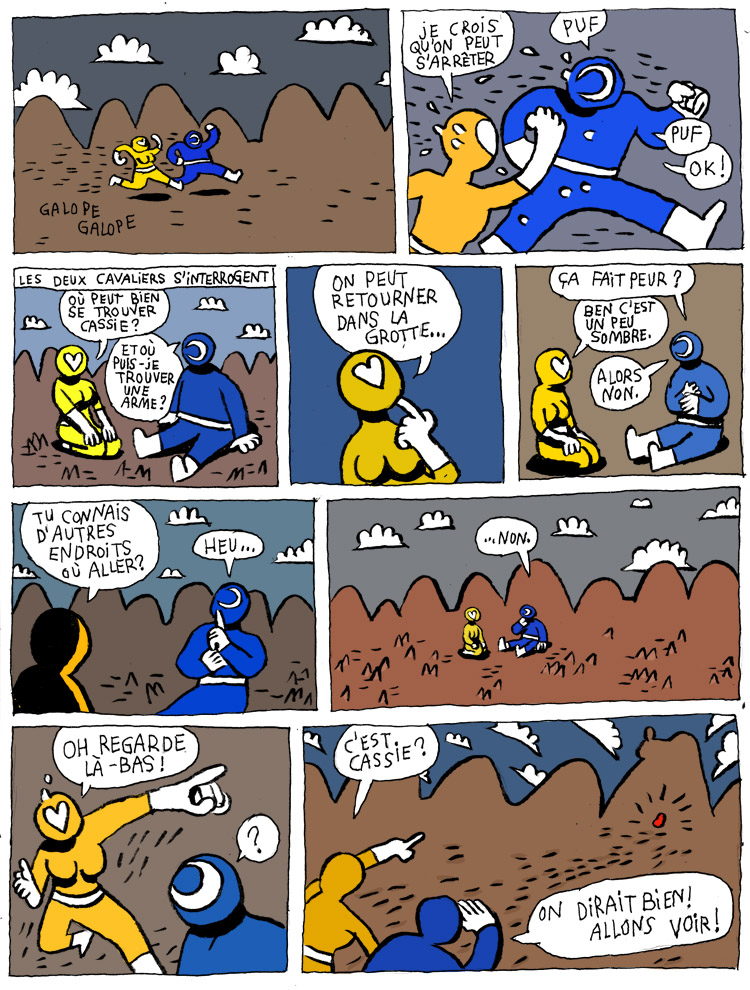 - Les Cavaliers du Ciel et le Monstre de Feu- page 12