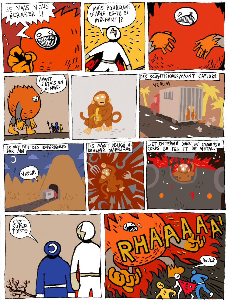 - Les Cavaliers du Ciel et le Monstre de Feu- page 16