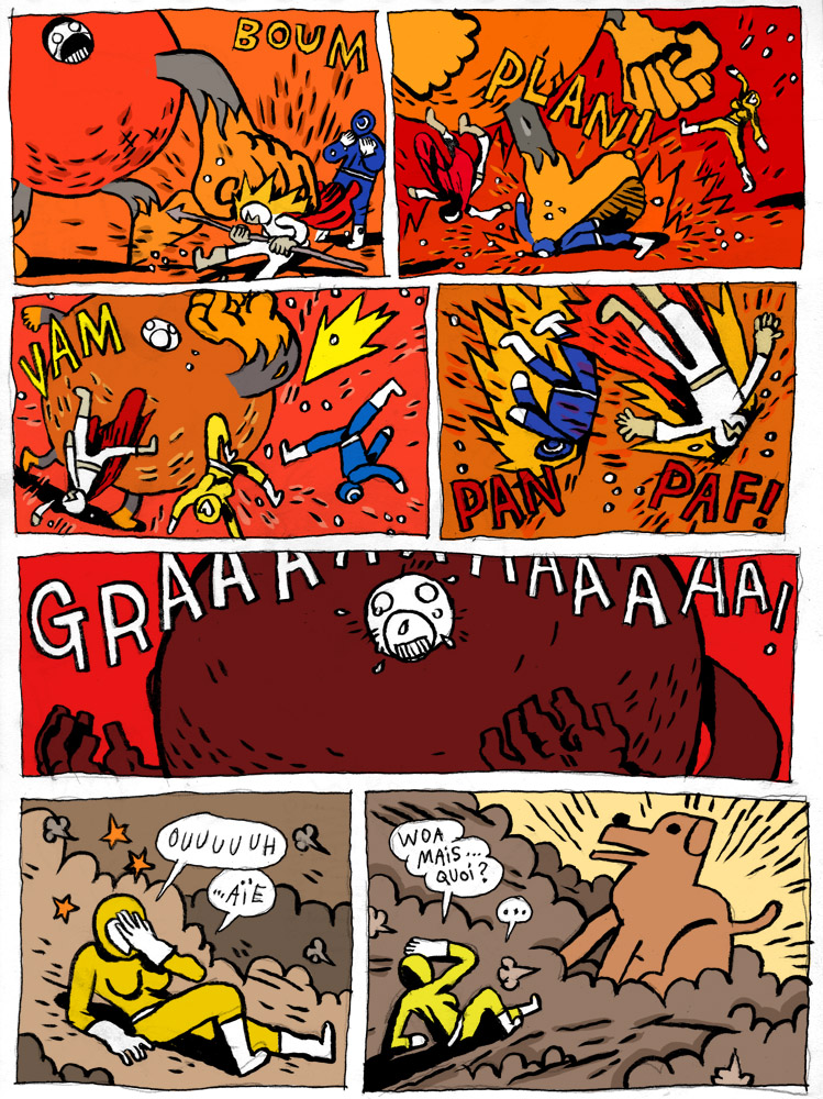 - Les Cavaliers du Ciel et le Monstre de Feu- page 17