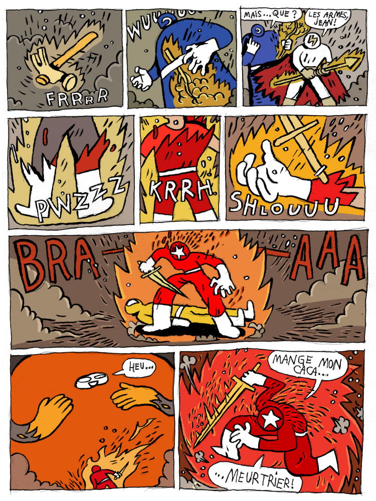 - Les Cavaliers du Ciel et le Monstre de Feu- page 23