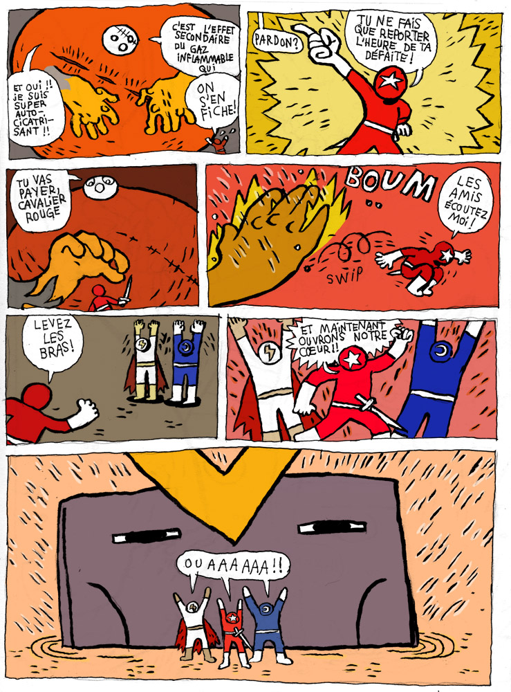 - Les Cavaliers du Ciel et le Monstre de Feu- page 25