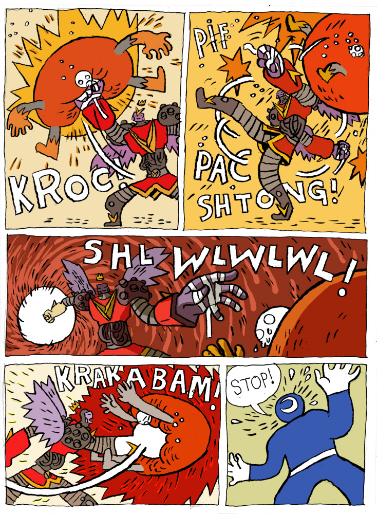 - Les Cavaliers du Ciel et le Monstre de Feu- page 27