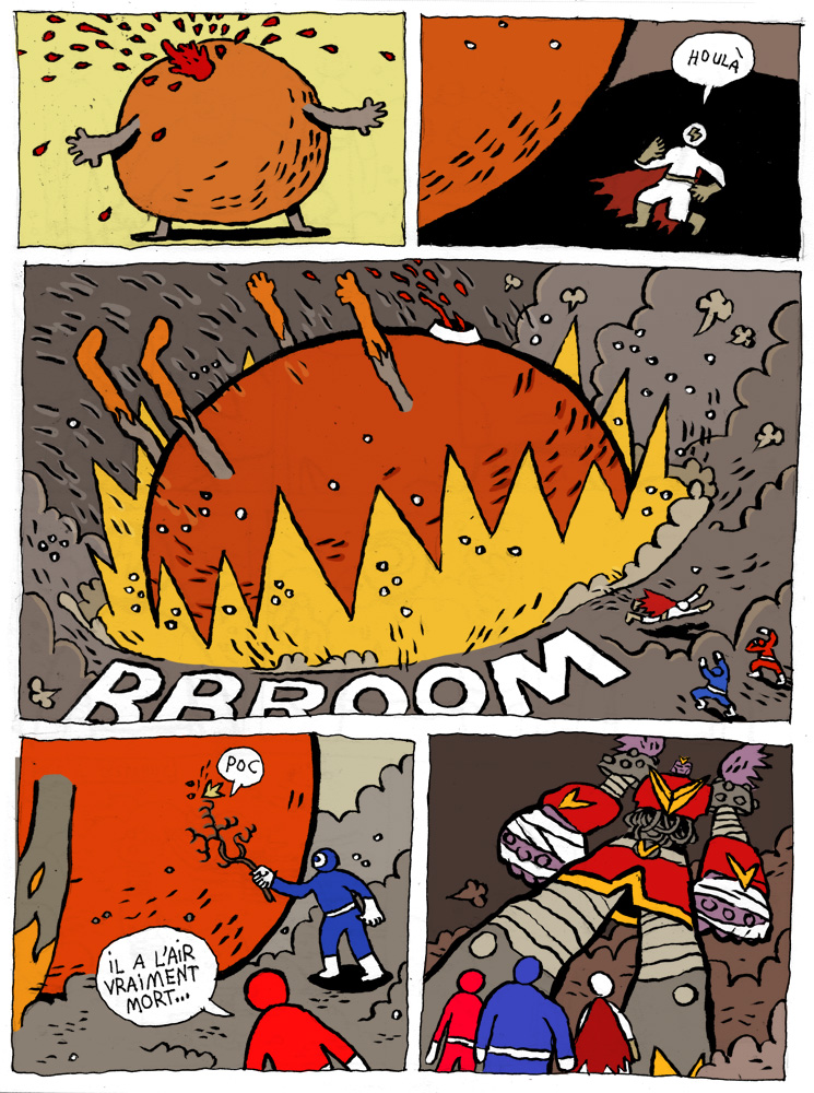 - Les Cavaliers du Ciel et le Monstre de Feu- page 29