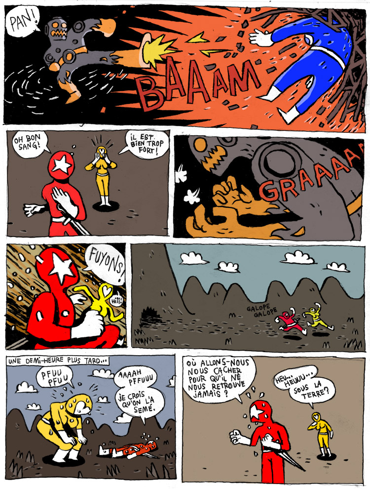 - Les Cavaliers du Ciel et le Monstre de Feu- page 3