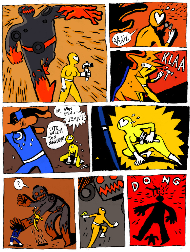 - Les Cavaliers du Ciel et le Monstre de Feu- page 8