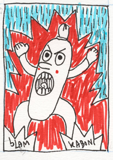 - l'attaque du cervelas radioactif aka goldorak conte les méchants- page 28