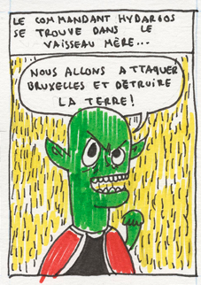 - l'attaque du cervelas radioactif aka goldorak conte les méchants- page 6