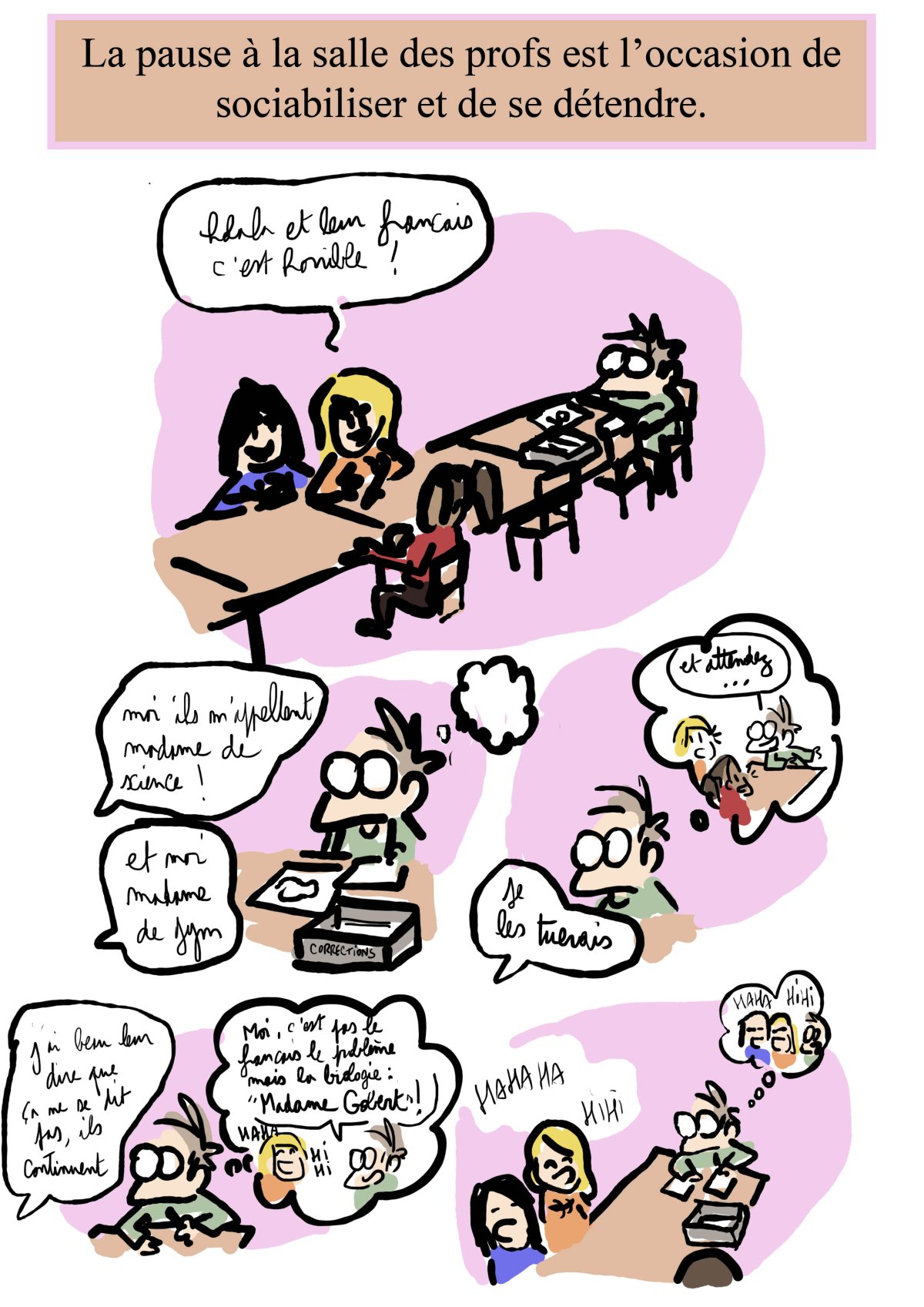 - Ma vie de prof (c'est un titre de merde, on est d'accord)- page 190