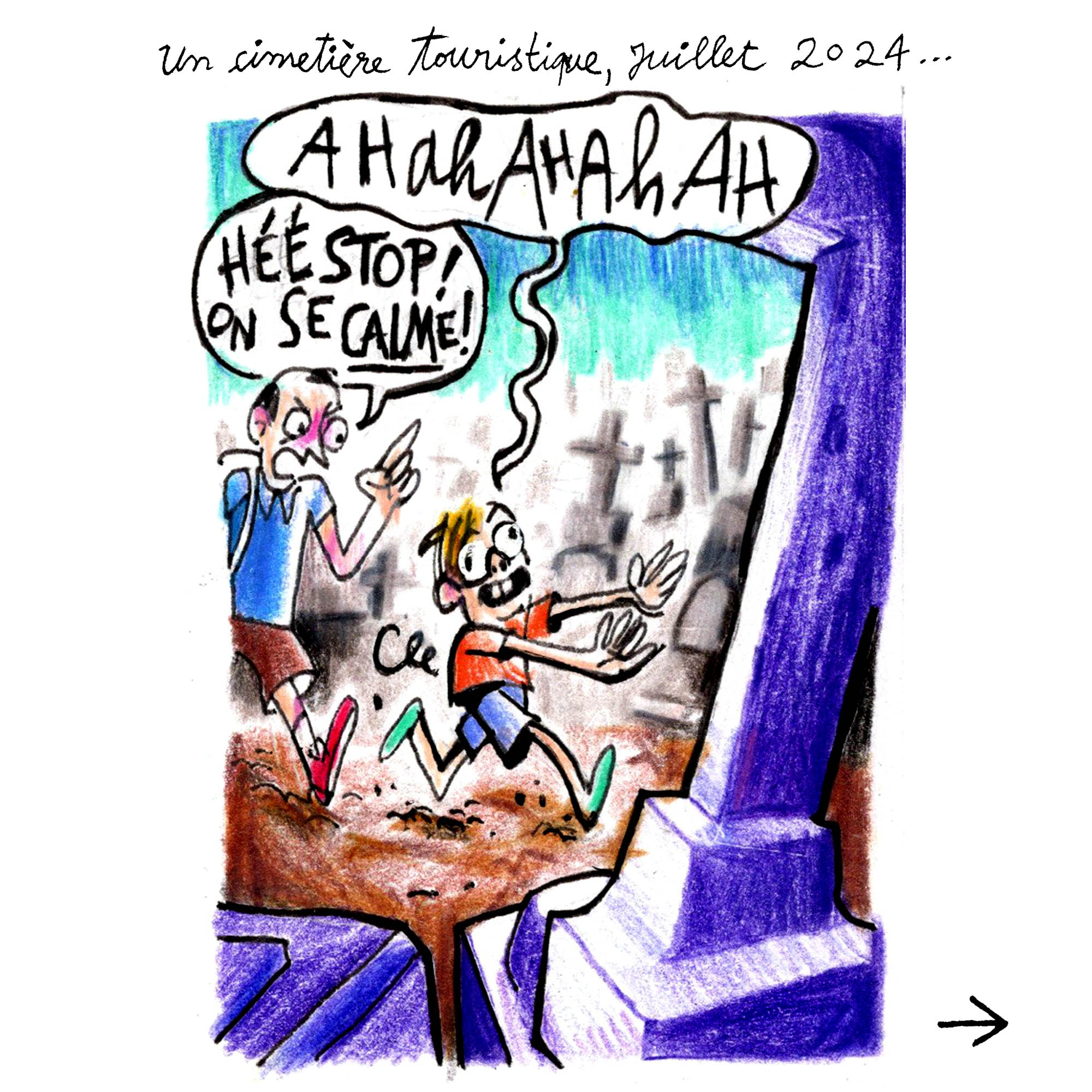 - Un cimetière touristique- page 1