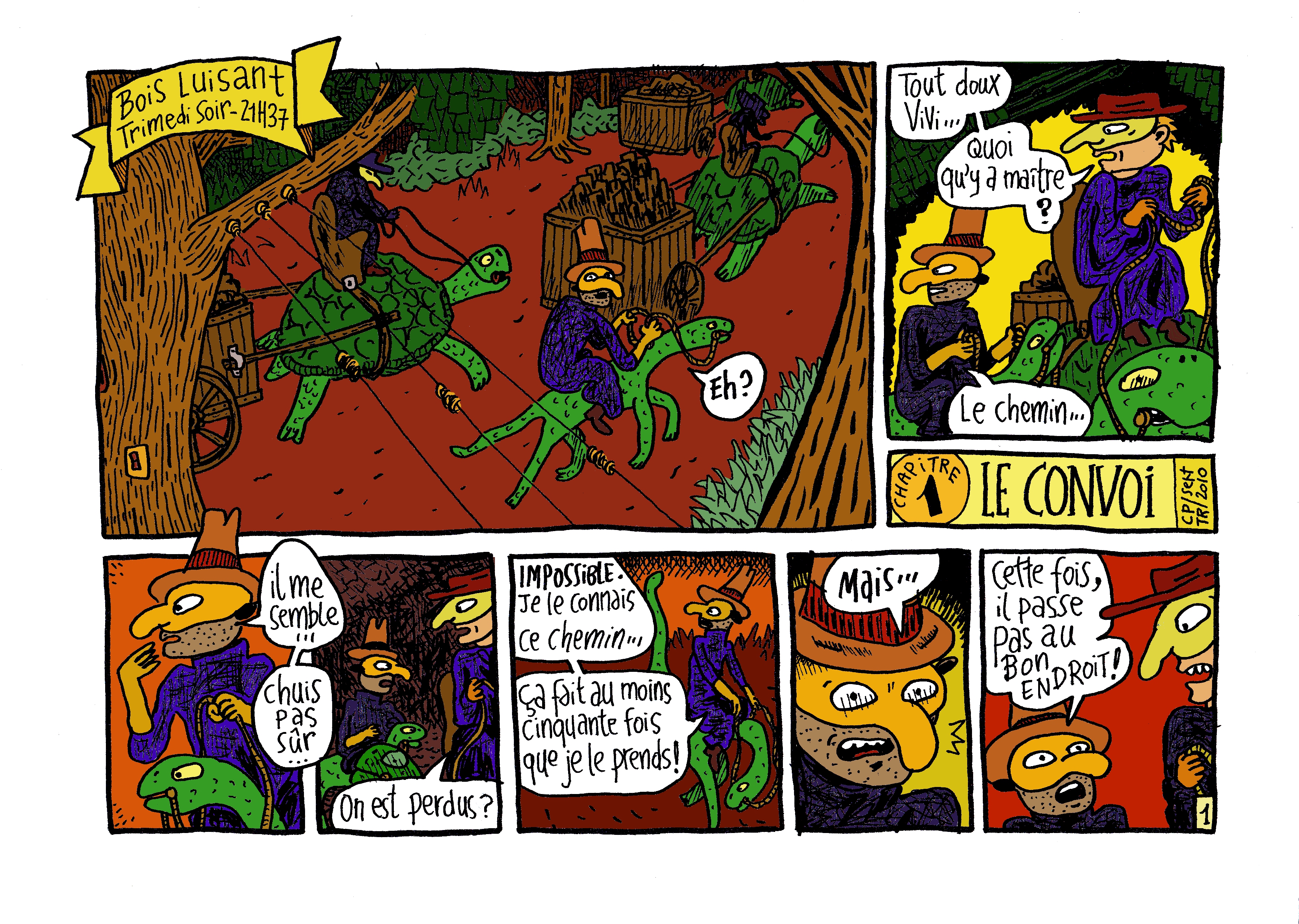 - Infra-Rouge V.S Ultra Violette #1 Les Naufrageurs de Bois-Luisant- page 2